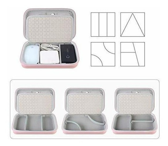 Organizador Para Electronicos Rosa 1