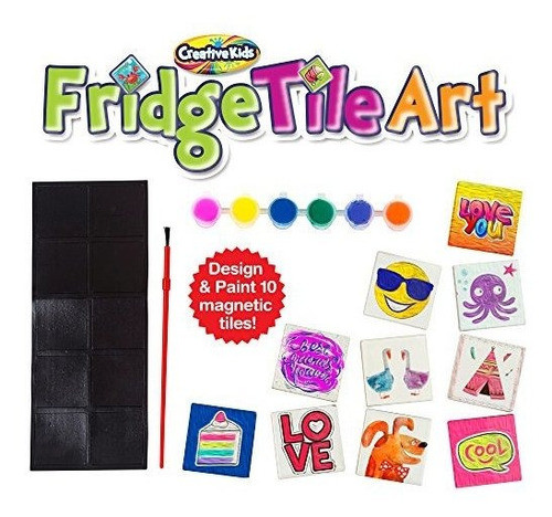 Creative Kids Diy Magnetic Mini Tile Art Haga Su Propia Pint 1