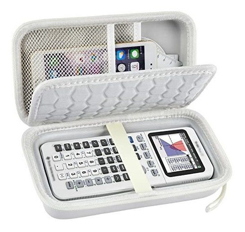 Estuche Rigido Para Calculadoras Graficas C/div Blanco 0