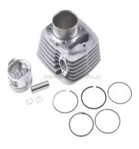 Kit Cilindro Completo Honda Cbx 200 / Nx 200 / Xr 200 0