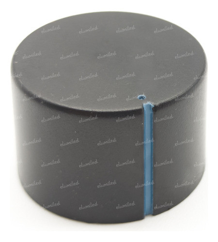 10 Perillas Potenciometro Azul 29mm X 20mm Eje Estriado 0