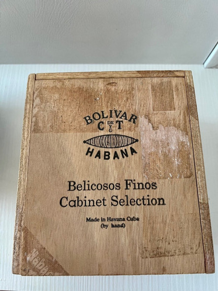 Caixa De Madeira Vazia Charuto Perceverancia Robusto 0