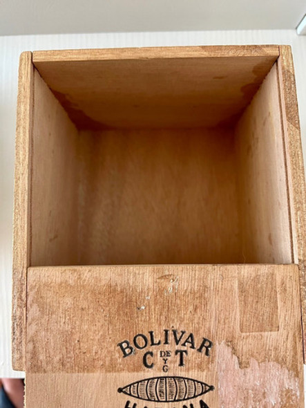 Caixa De Madeira Vazia Charuto Perceverancia Robusto 1