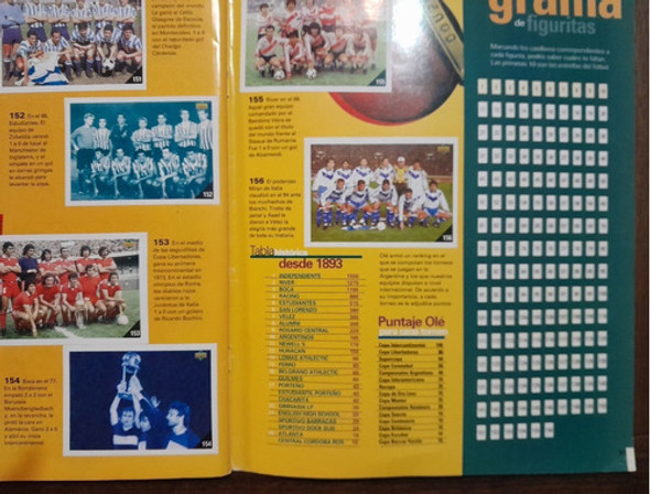 Album De Figuritas ** Ole 96-97 ** 1