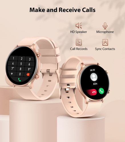 Egqinr Smart Watches For Women Answer/make Call, 1.32  Hd T. 1