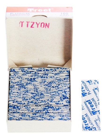 Combo X2 Treet Platinum Para Navaja X 100 + Rollo De Papel 1 Combo X2 Treet Platinum Para Navaja X 100 + Rollo De Papel 1