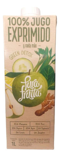Jugo Green Detox Pura Frutta X 1 Lt 0