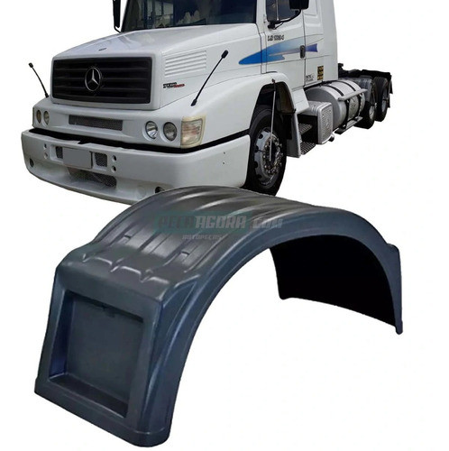 Paralama Traçao Mb Ls1938 1938s Ls1632 Ls1634 Traseiro Plast 0