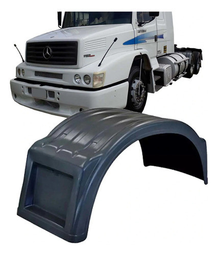 Paralama Traçao Mb Ls1938 1938s Ls1632 Ls1634 Traseiro Plast 0