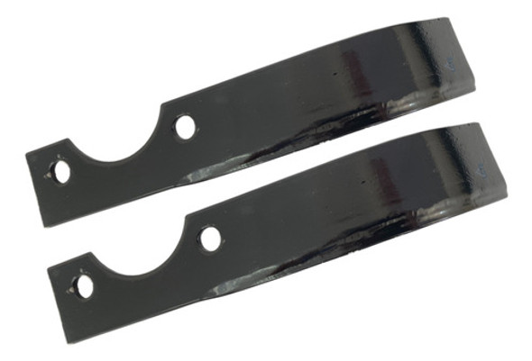 2x Lâminas Lado Esquerdo Da Enxada P/ Motocultivador 900 - H 0