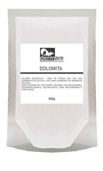 Dolomita Pó Ação Tonificante E Cicatrizante 500g - Dermare 0