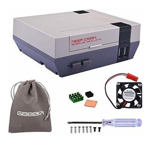 Funda Nespi Retroflag Mas Boton De Encendido Funcional Con 0