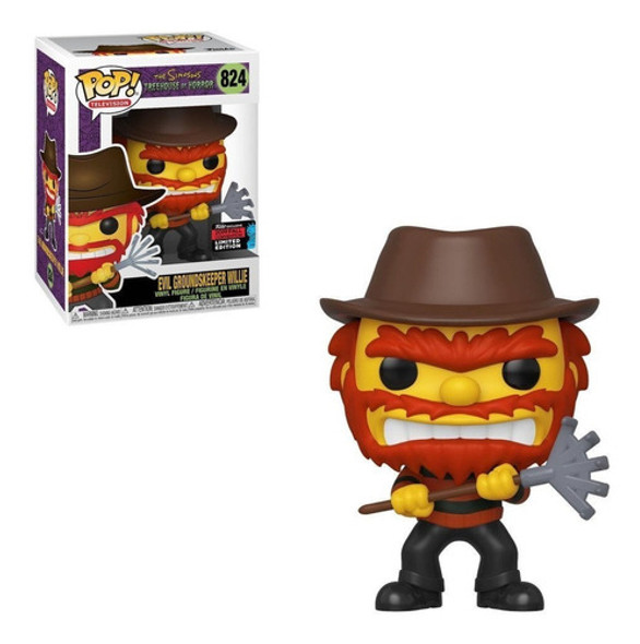 Funko Pop The Simpsons Evil Groundskeeper Willie Nycc 0