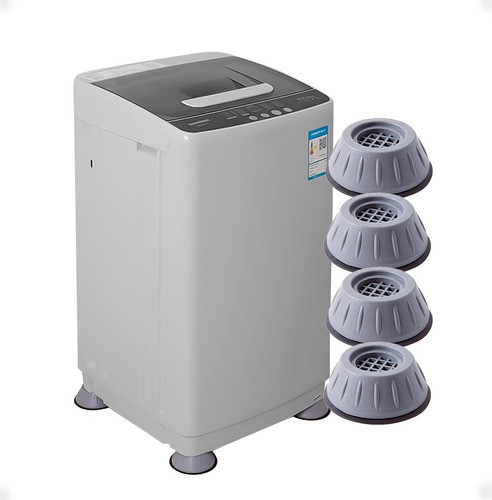 Soporte Base Lavarropa Heladera Antideslizante X4 Otec 0