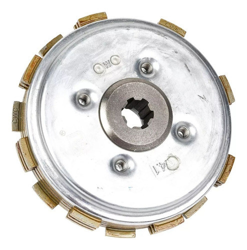 Platos Embrague Completo P/ Honda Biz -wave 100 W Standard C 0