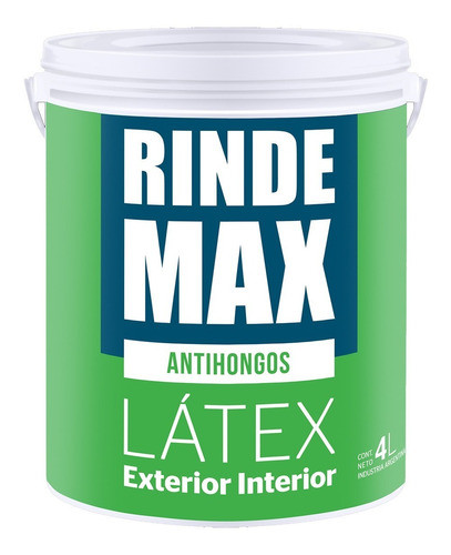 Rindemax Latex Interior Exterior Mate 20 L Colorin - Iacono 0