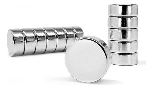 Ímã Neodímio 10x4 Mm 10 Peças 10mm X 4mm Redondo Disco N35 0