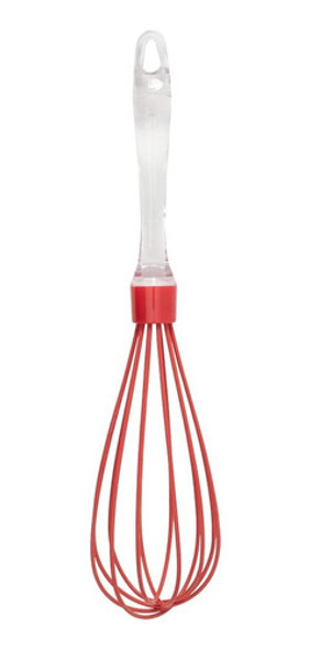 Batedor Claras Fuet Resistente Silicone Utensílio Culinária 0