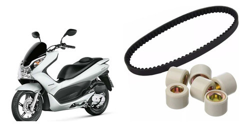 Kit Correia E Roletes Honda Pcx 150 13-15 0