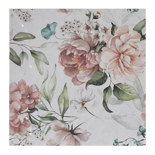 Ceramica Piu Dolce Floral Rosal 15x15 ¡entrega Inmediata! 0
