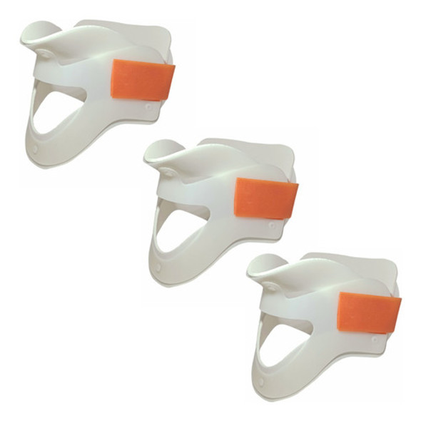 Colar Cervical Rígido Para Resgate Tamanho M 3unidades 0 Colar Cervical Rígido Para Resgate Tamanho M 3unidades 0