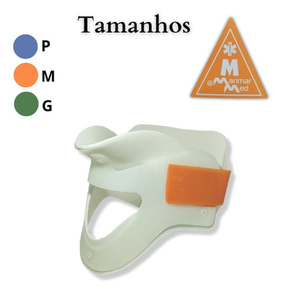 Colar Cervical Rígido Para Resgate Tamanho M 3unidades 1 Colar Cervical Rígido Para Resgate Tamanho M 3unidades 1