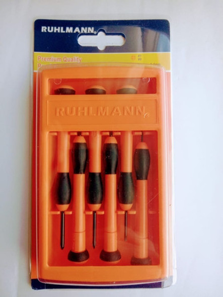 Kit 6 Destornilladores Precision Perillero Relojero Artesano 1