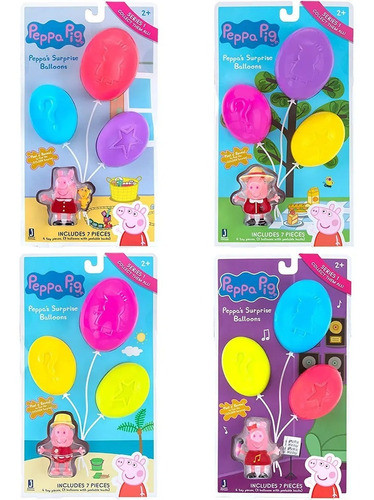 Jazwares Globos Sorpresa Muñeca Peppa Pig Clase De Musica 0
