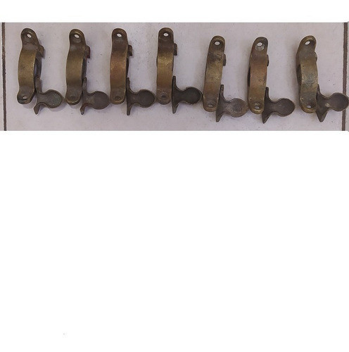 Soporte De Bronce Antiguo De Alfombra Lote Por 9 1