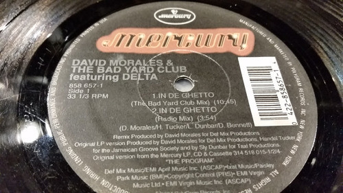 David Morales & Bad Yard Club Delta In De Ghetto Vinilo Maxi 1