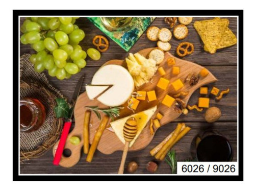 Vidrio Decorativo Para Cocina 60 X 65 Cm Mod 6026 0