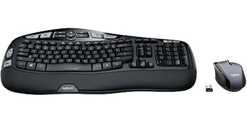 Logitech Mk570 Comfort Wave Teclado Inalámbrico Y Ratón Ópti 0