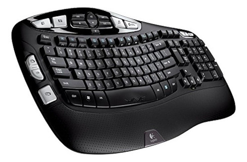 Logitech Mk570 Comfort Wave Teclado Inalámbrico Y Ratón Ópti 1