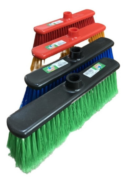 Escobillon Premium Cerda Plastica Compacto Romyl. Pack X 6 U 1