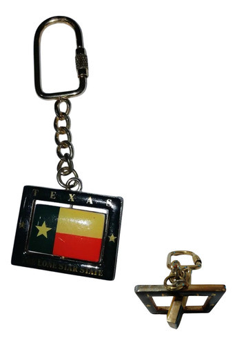 Llavero De Texas Bandera The Lone State 0