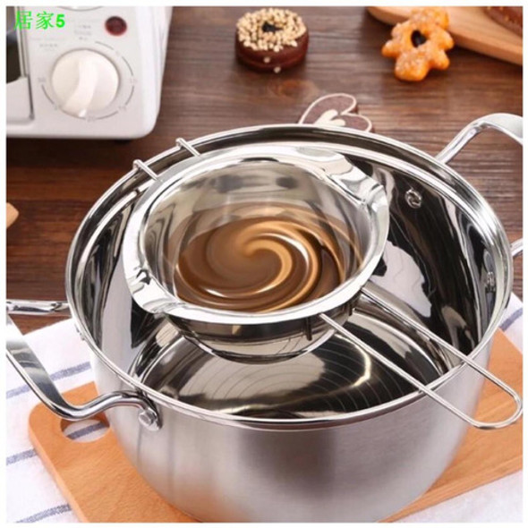 Bowl De Acero Para Derretir Chocolate Baño María Con Mango 1