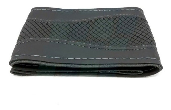 Cubre Volante P/ Coser Cuero Ecológico Negro Hilo Cuadrille 0