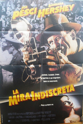 Afiche Original De La Película La Mira Indiscreta 0