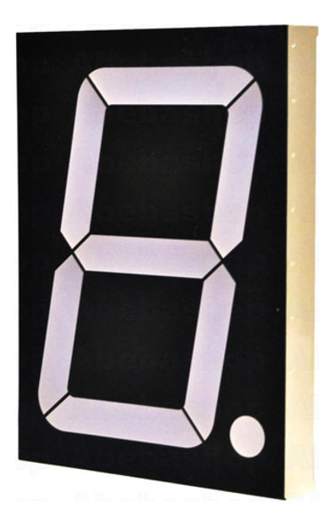 Display 7 Segmentos Anodo Rojo 4 Pulgadas Ac 10cm-p 0