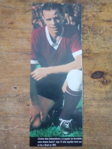 Recorte Independiente De Antonio Sastre 0