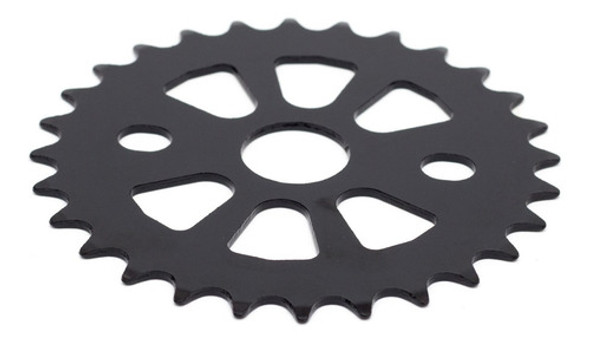 Plato Negro De Acero 25t Dientes, Ideal Para Bmx! 0
