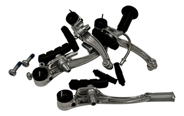 Frenos Bastones P/bici V-brake De Aluminio -works!! 0