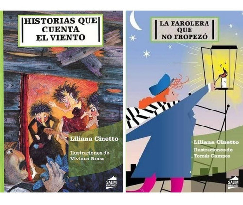 Lote X 2 Libros Infantiles - Liliana Cinetto - 7 A 9 Años 0