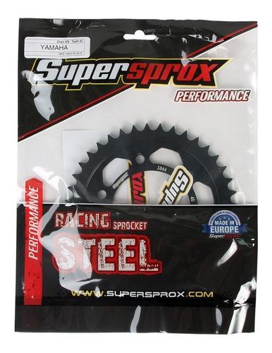 Corona Acero Supersprox 40t-428 Negra Fz16 Fi 150 - 0
