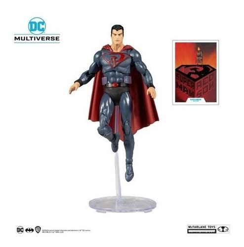 Figura Dc Multiverse Superman Red Son 1