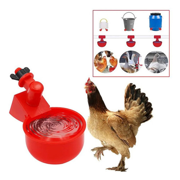100 Bebedouros Automático Para Aves Galinhas - Copo De Água 1