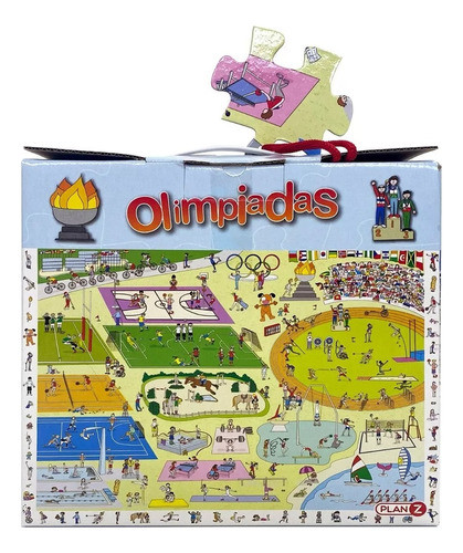 Puzzle Gigante Infantil Olimpiadas 70p Plan Z Sharif Express 0