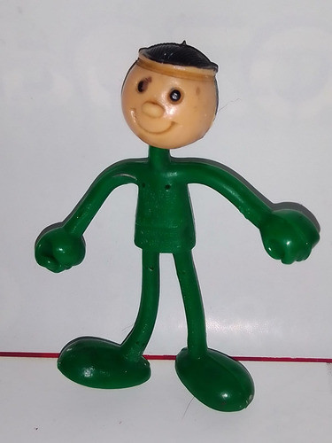 Muñeco 1977 Brabo Goma Glj Juguete Flexible 0