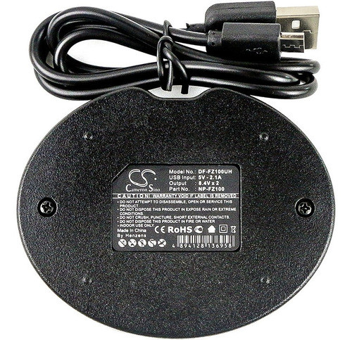 Cargador Para Bateria Sony Np-fz100, Bc-qz1, Alpha A9 1