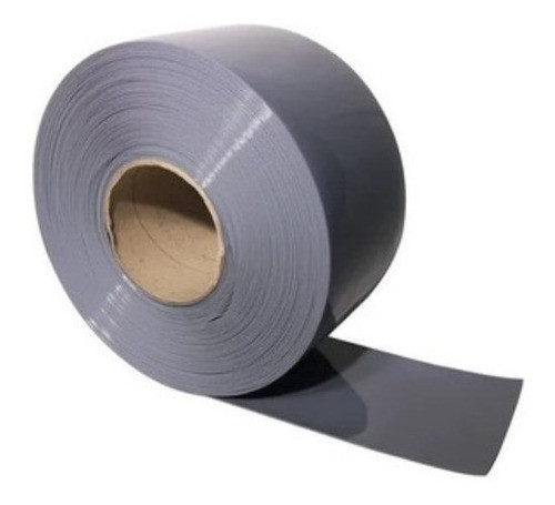 Cortina Pvc Cinza 2,00 X 1,00 Lado A Lado 1